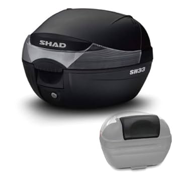 Amazon | SHAD [セット] バイク トップケース リアボックス SH33